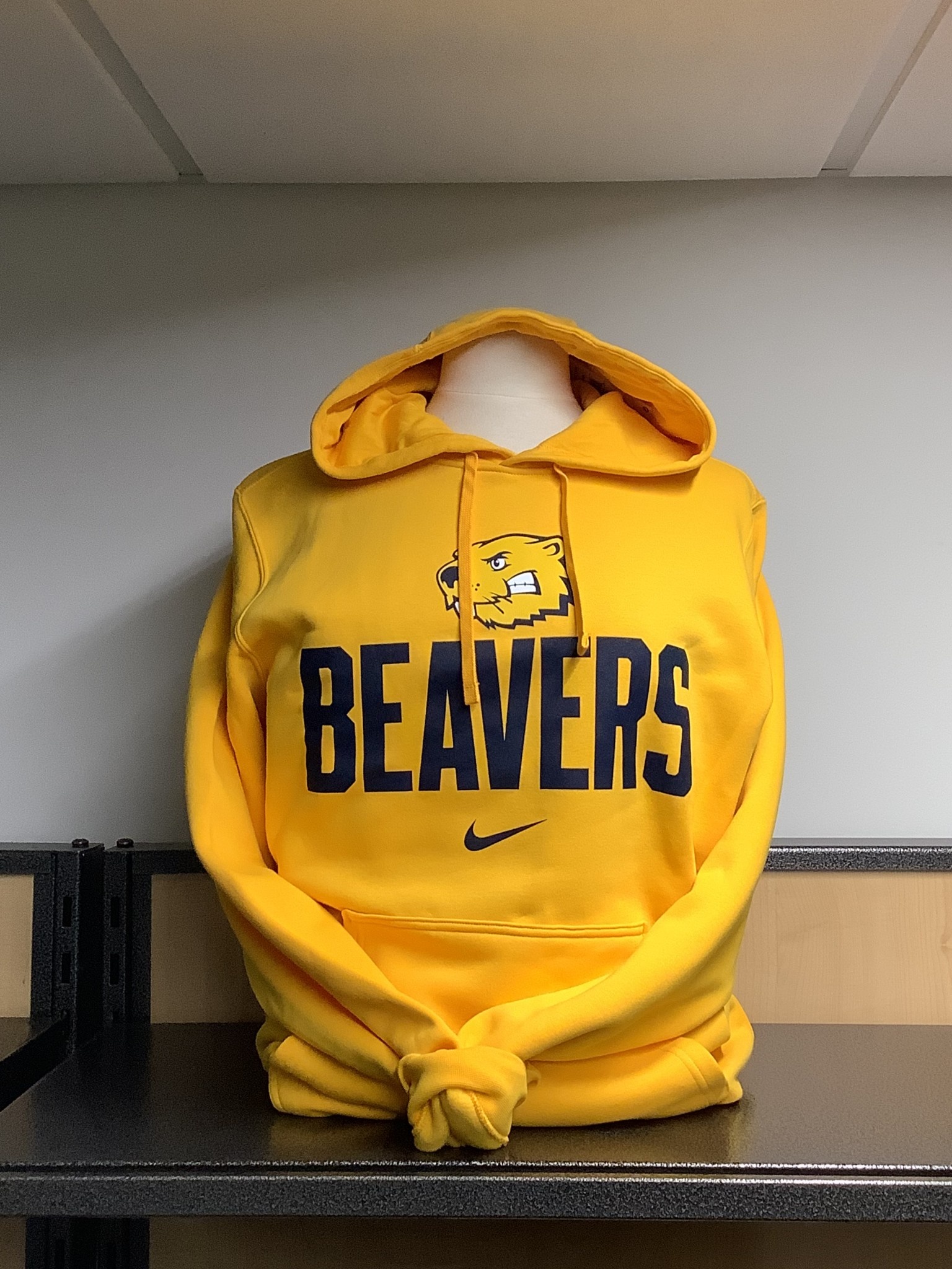 Nike Beavers フード付きウェア XL Nike Club Fleece Hoodie Beaverhead/ Beavers - Buena Vista
