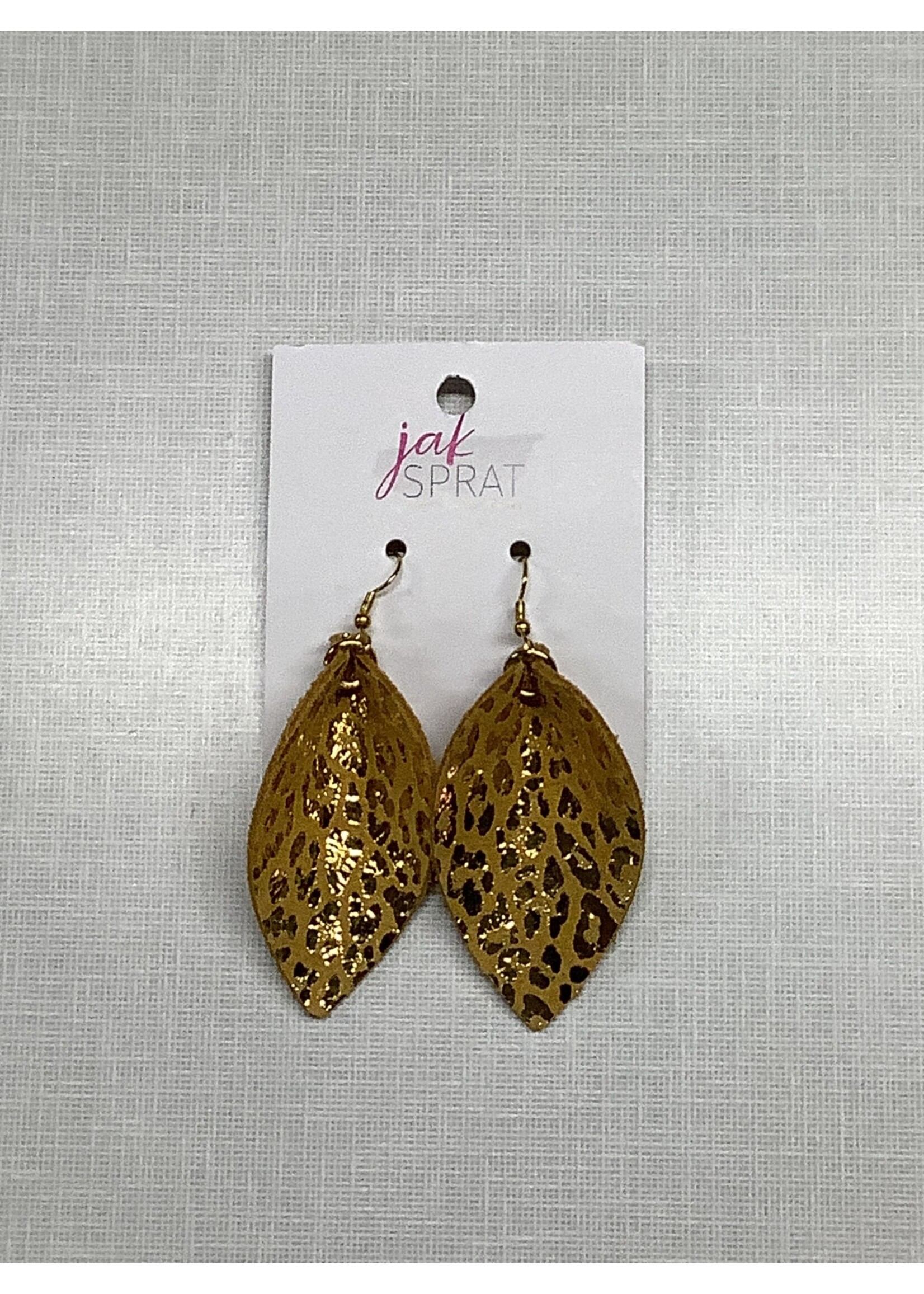 jak SPRAT Small pinched leaf gold