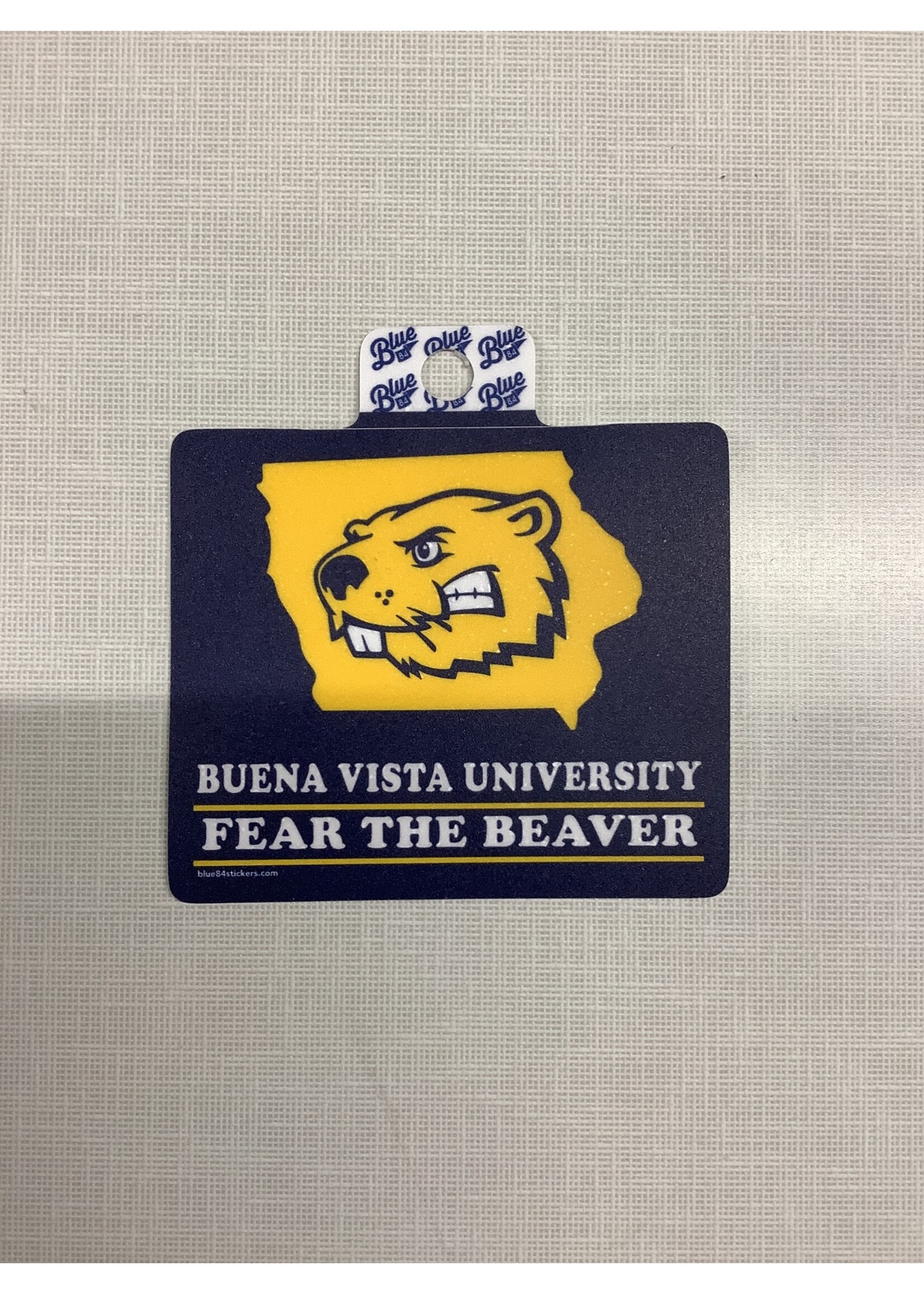 Blue 84 DUO State Sticker