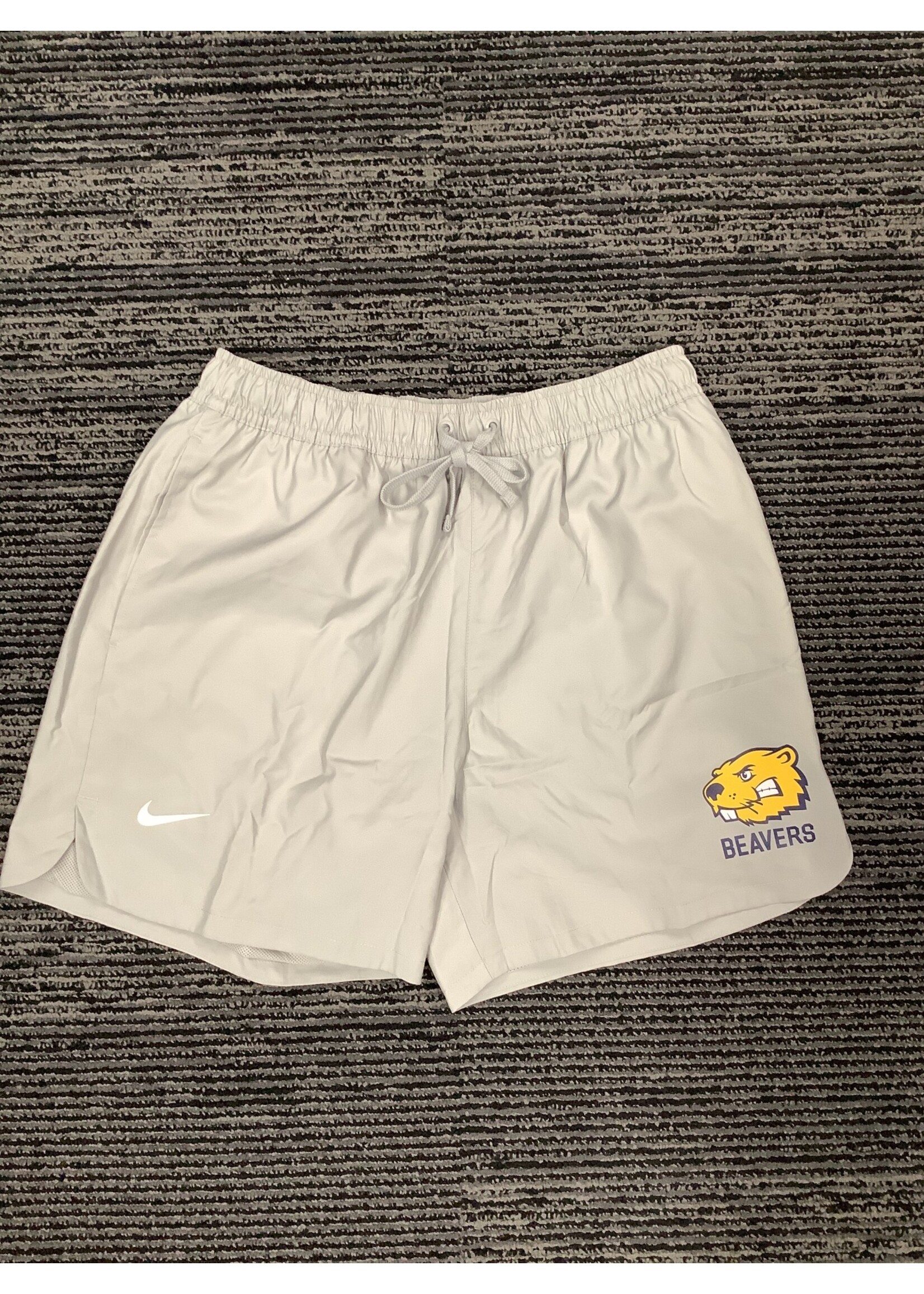 Nike Mens Woven Flow Shorts Pewter