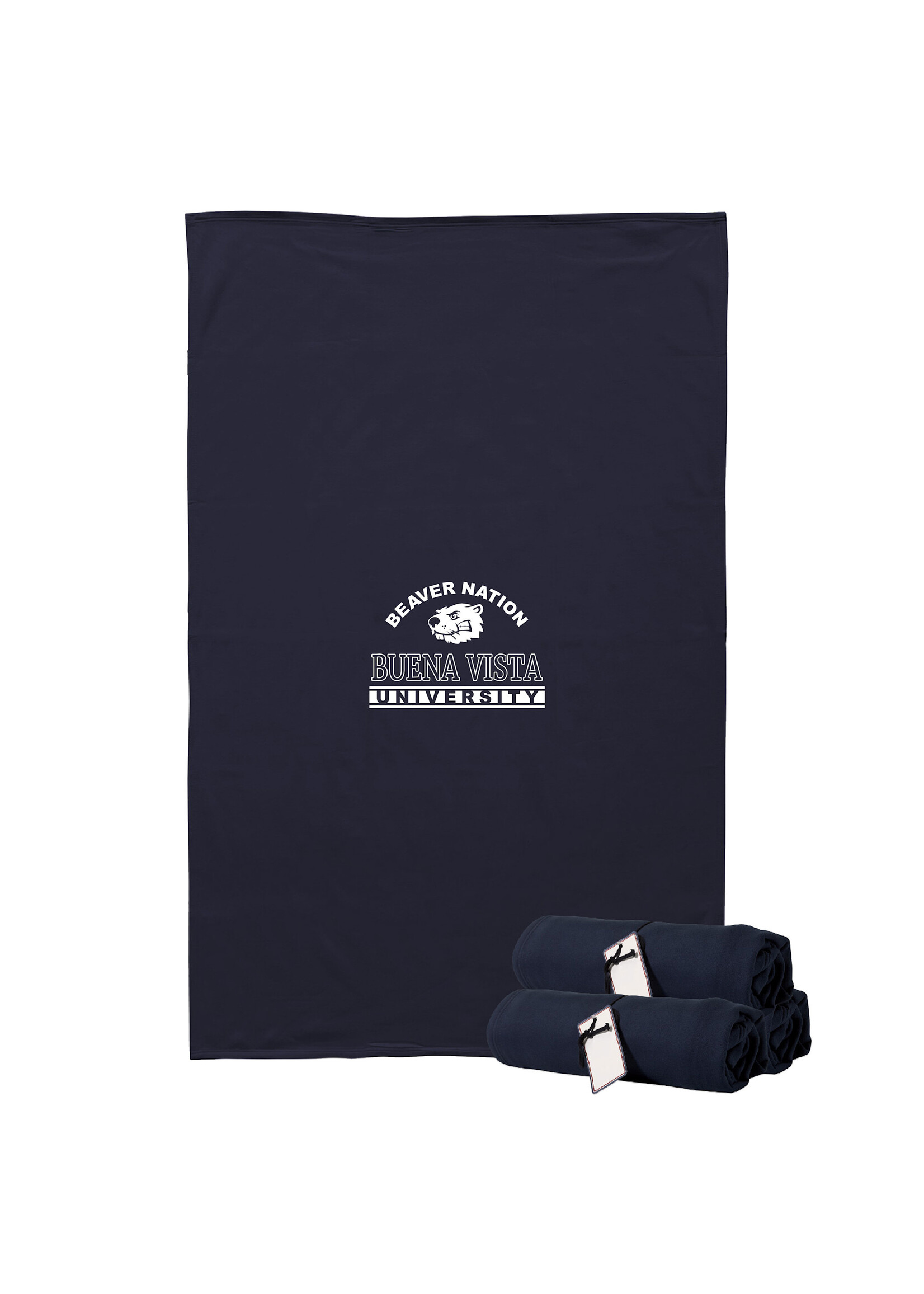 MV Sport MV Sport Blanket 54x84 Beaver Nation Navy