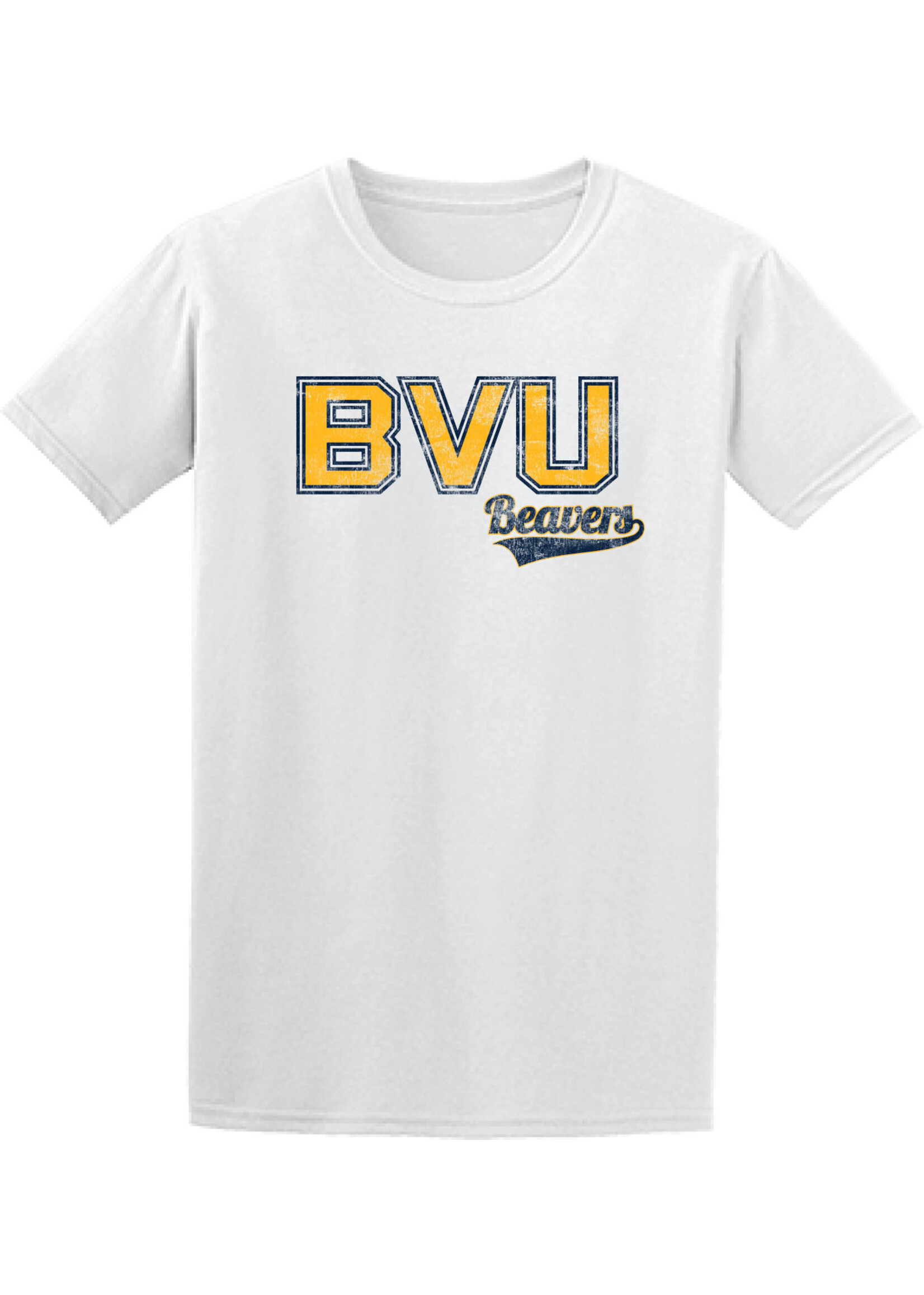 Gildan Distressed BVU Beavers