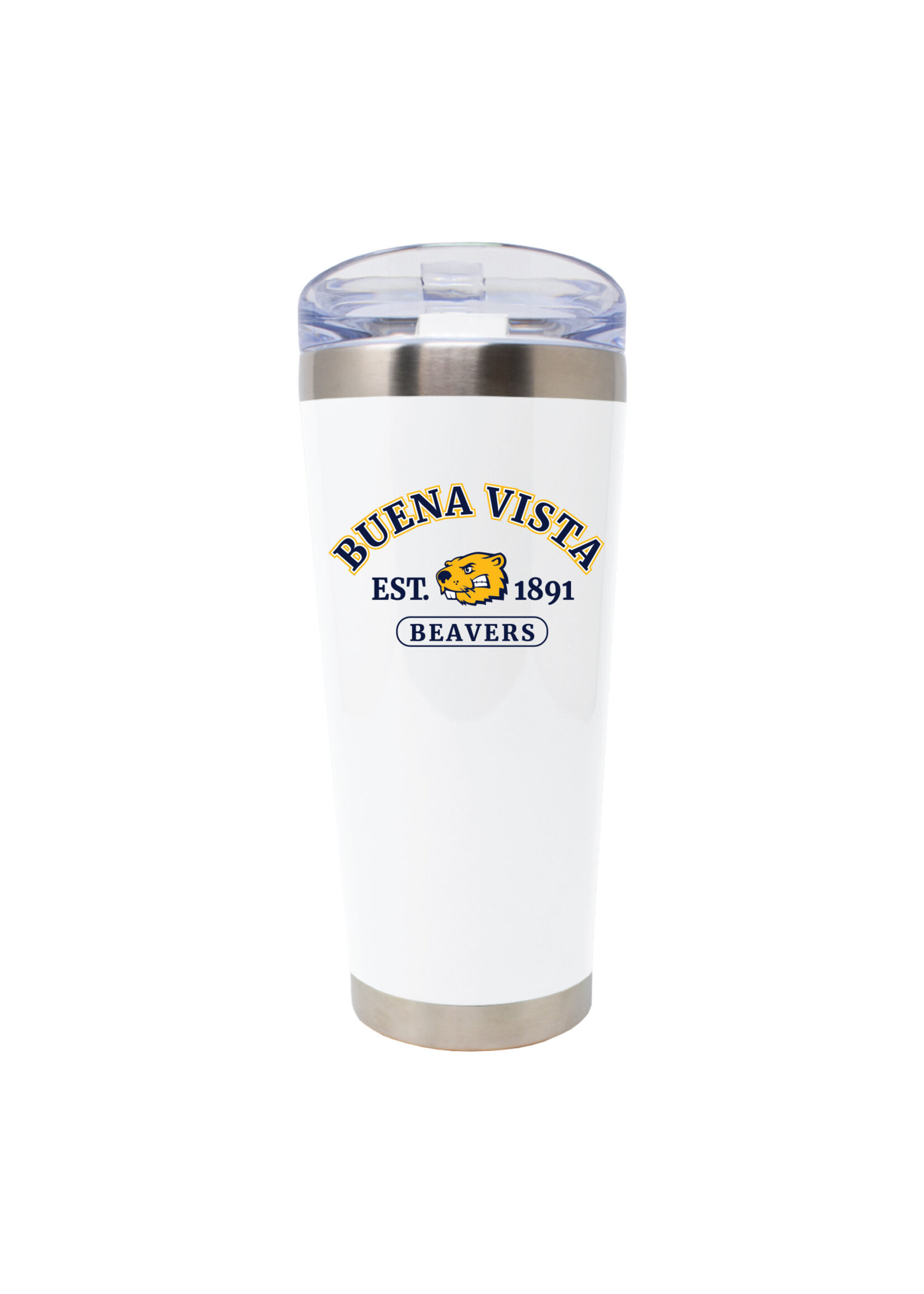 26 Oz  White Mybevi Classic