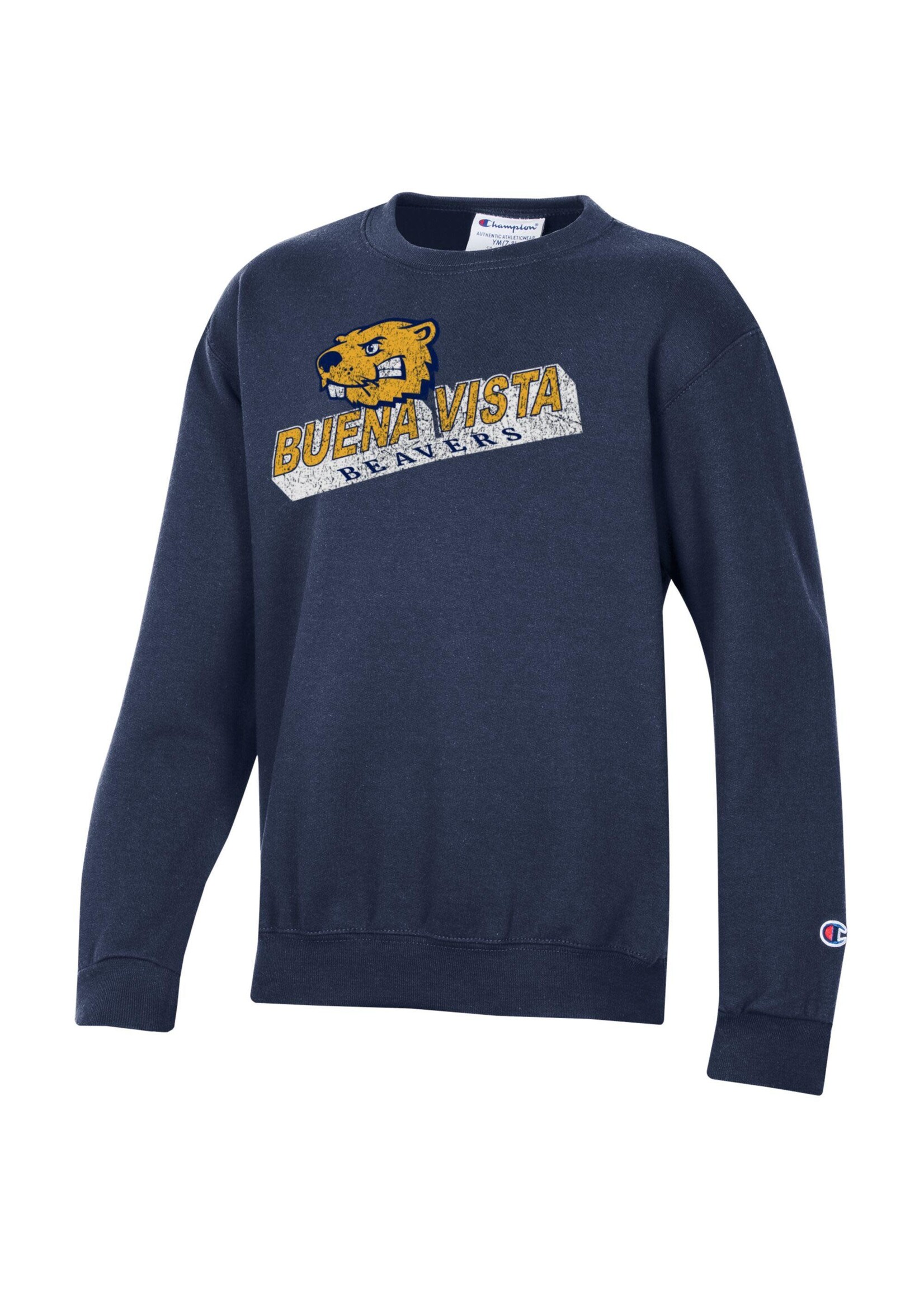 Champion Youth Powerblend Crew   Buena Vista Beavers