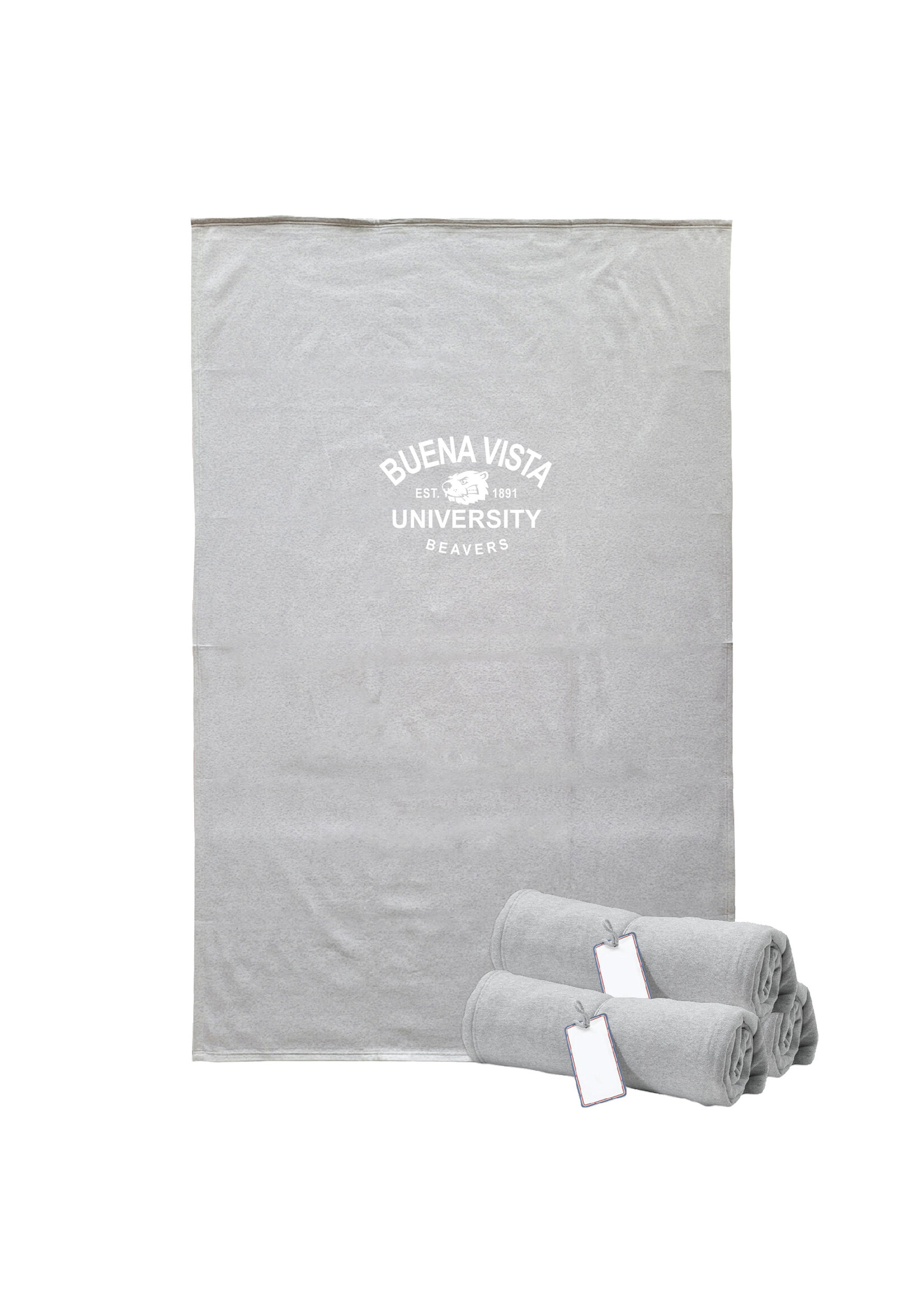 MV Sport Gray Blanket 54in X 84in