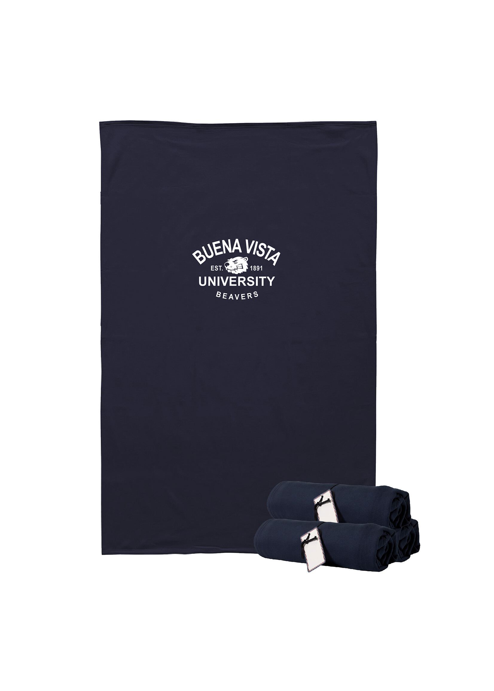 MV Sport Navy Blanket 54in X 84in