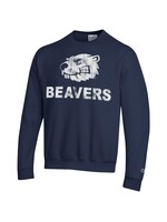 Champion Powerblend Crew Beaverhead Beavers Distressed