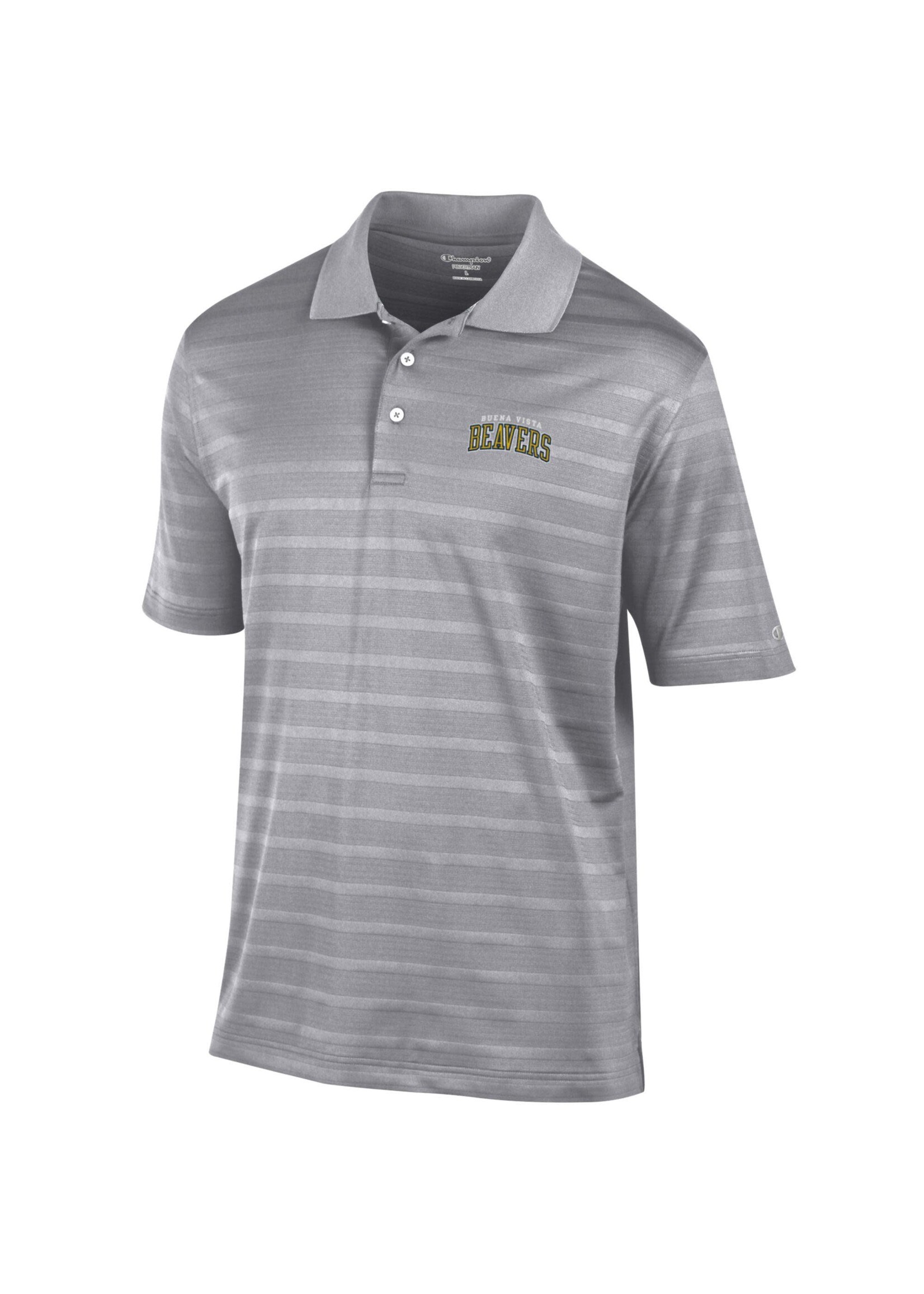 Champion Textued Solid Polo Buena Vista Beavers