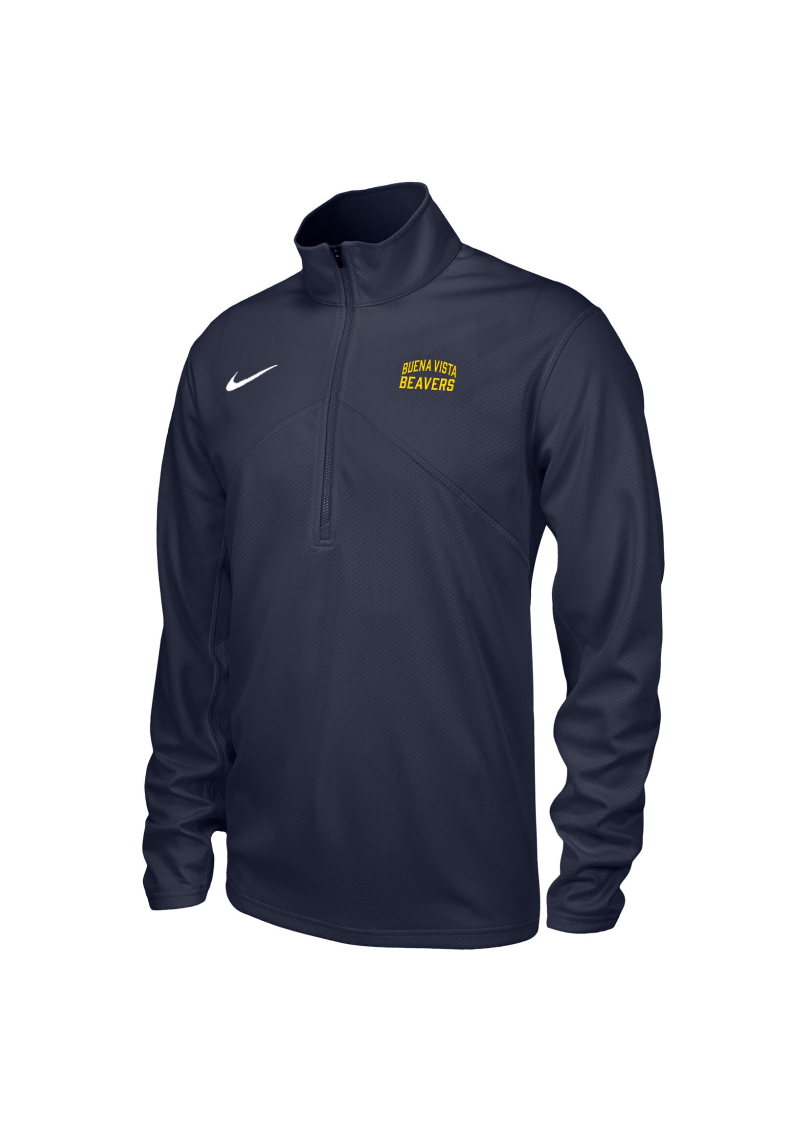Nike Dri Fit 1/4 zip Buena Vista Beavers Embroidery
