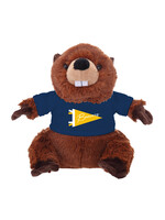 Jardine Associates Plush Beaver Navy tee