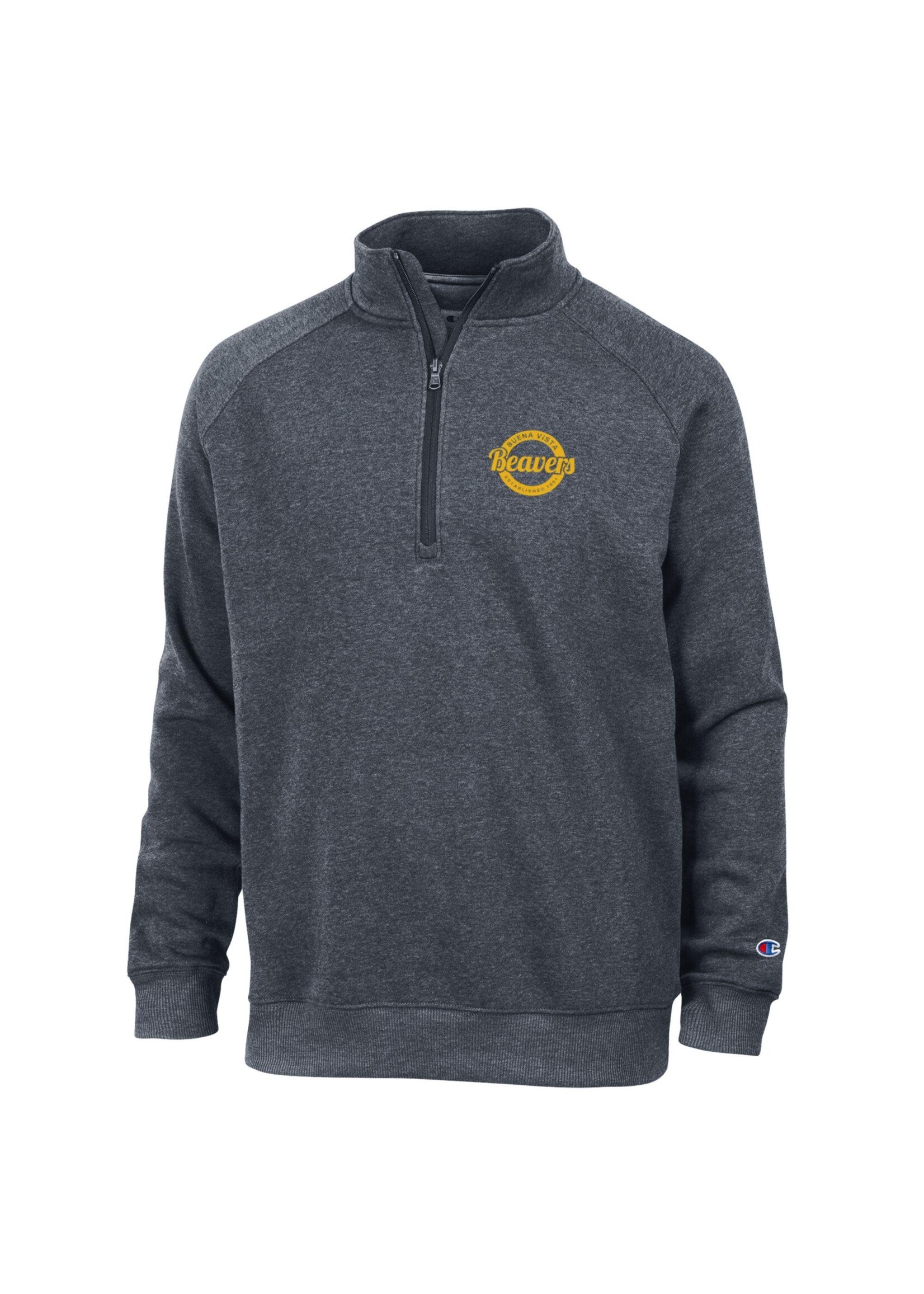 Champion 1/4 Zip Triumph Fleece Raglan gold art