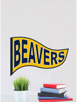 Univeristy Blanket & Flag Corporation 12" High Rally Wave Pennant