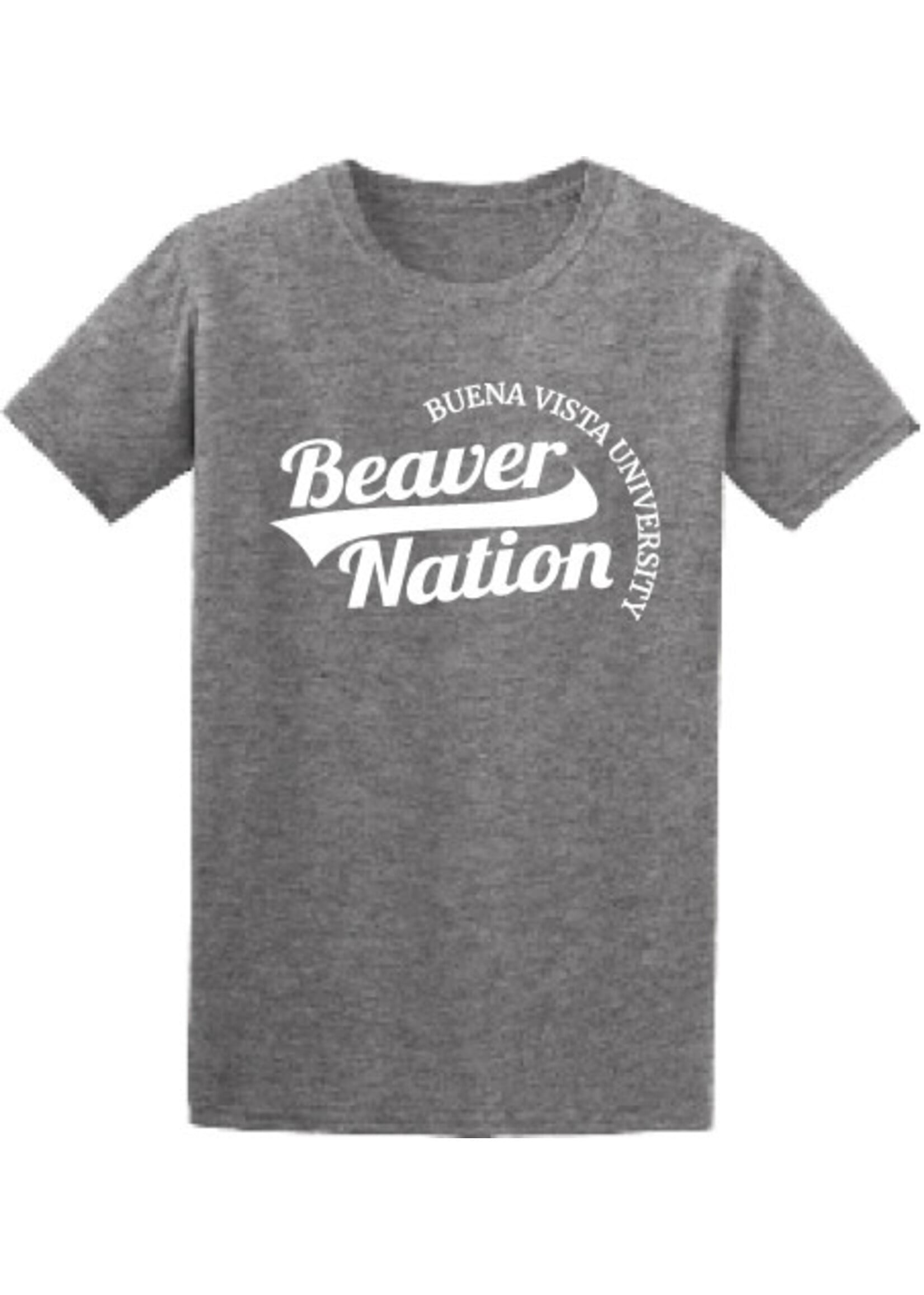 College House Apparel Short Sleeve Beavernation Tshirt