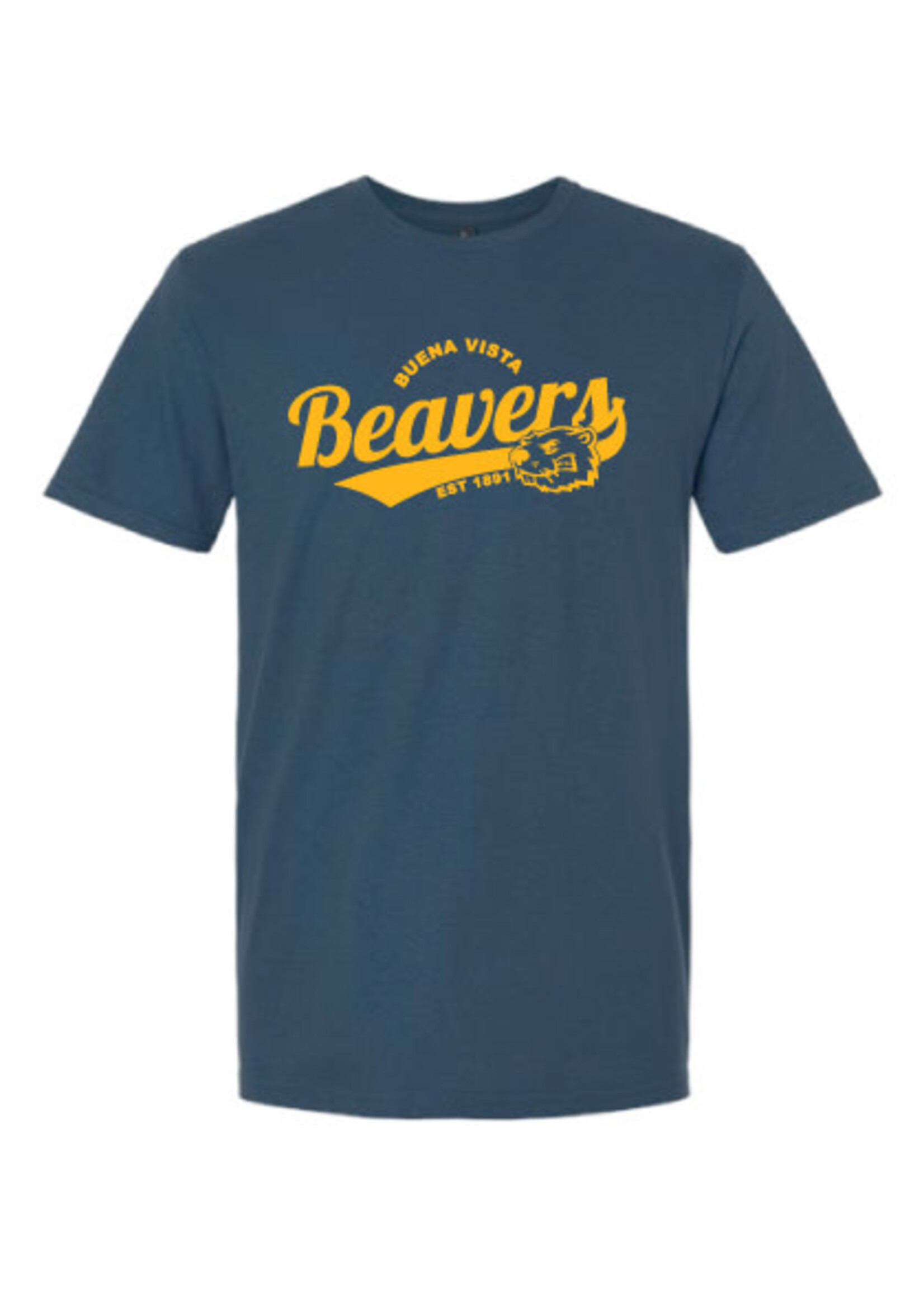 College House Apparel Short Sleeve Arched BVU Tshirt