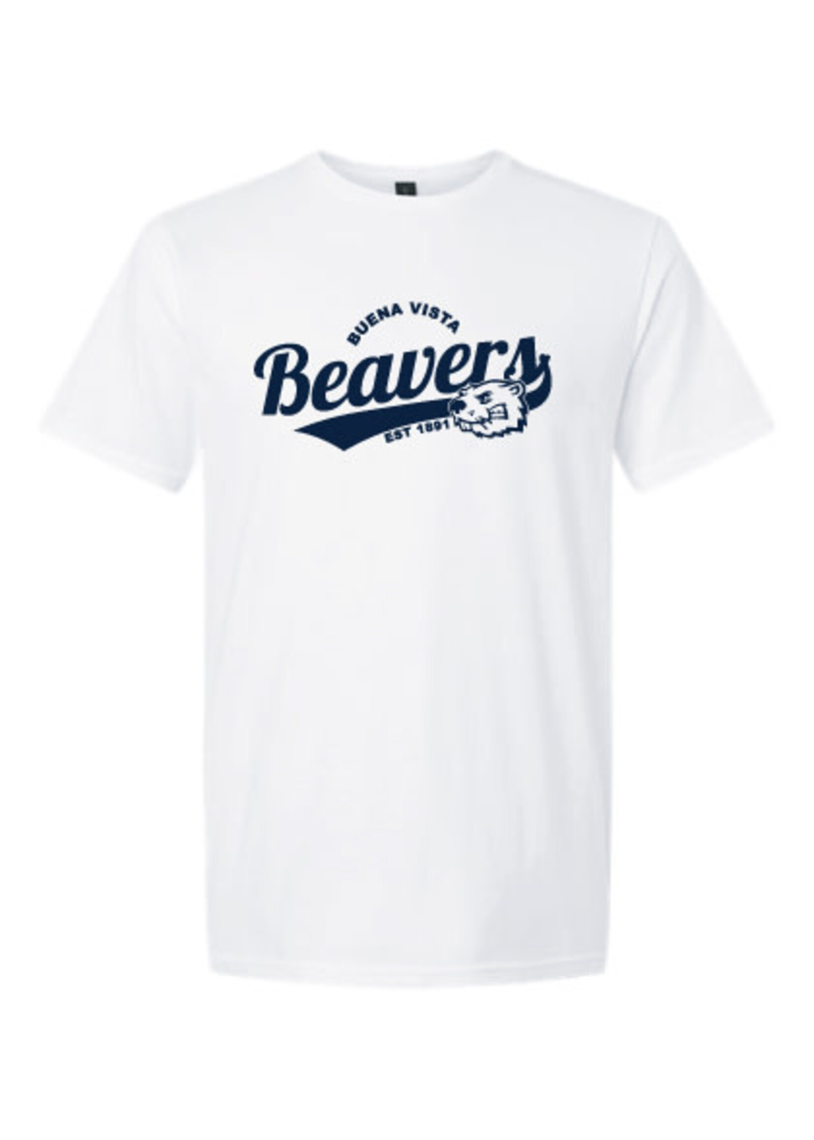 College House Apparel Short Sleeve Arched BVU Tshirt