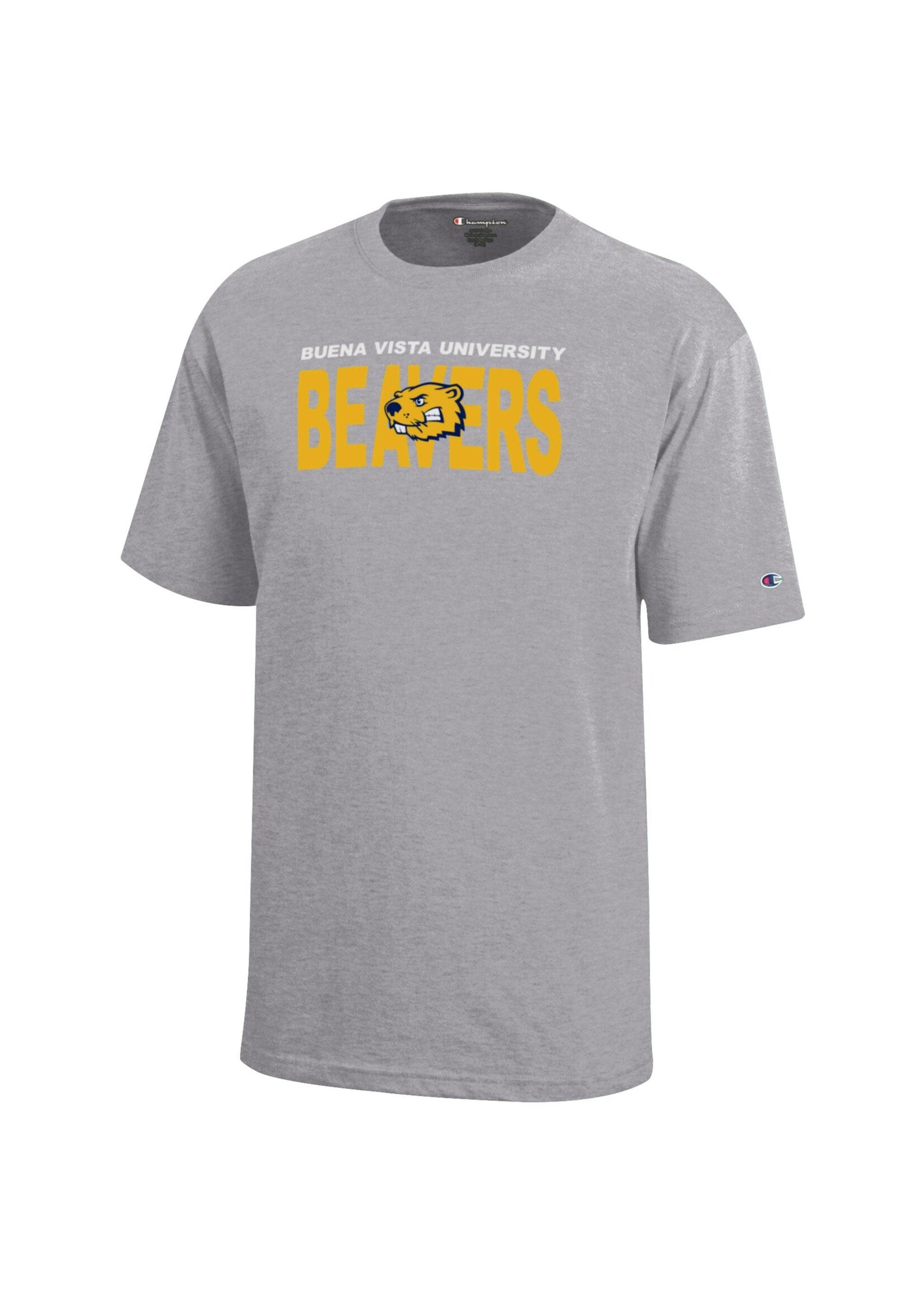 Champion Youth Tee Buena Vista over Beavers Logo