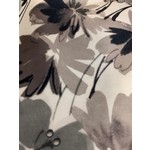 Nick Of Time Fabric, Grey Floral, Knit, 62"