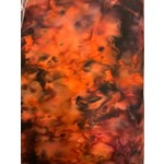 Hoffman Fabric,  Batik, Flame Tonal, 45", 100% Cotton