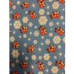 MDG- Marshall Dry Goods Fabric, Thumbs up Santa, 100% Cotton, 45"