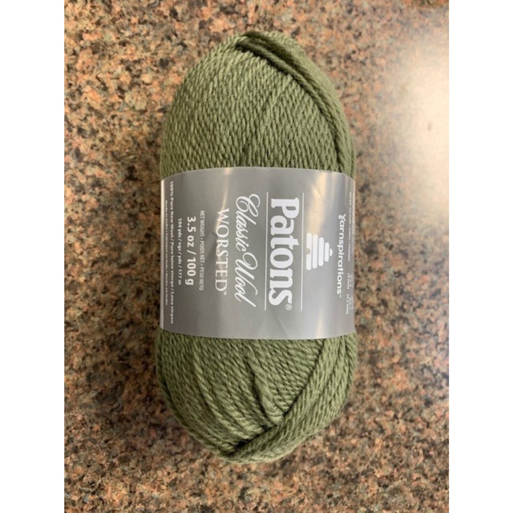 Paton Yarn, 100% New Wool, 194 yds, Meadow, #4