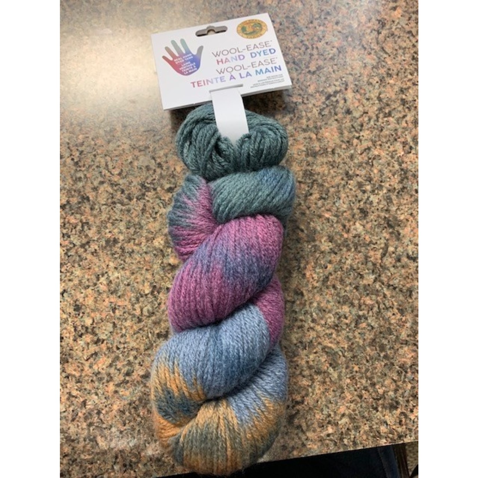 Lion Brand Yarn,  Wool-Ease, Wool/Acrylic Blend, # 4, 146 yds, Milky Way