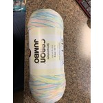 Caron Yarn, Caron Jumbo, 595 yds, Baby Rainbow, # 4