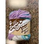 Sugar & Cream Yarn, 100% Cotton, # 4, Violet Stripes, 95 yds