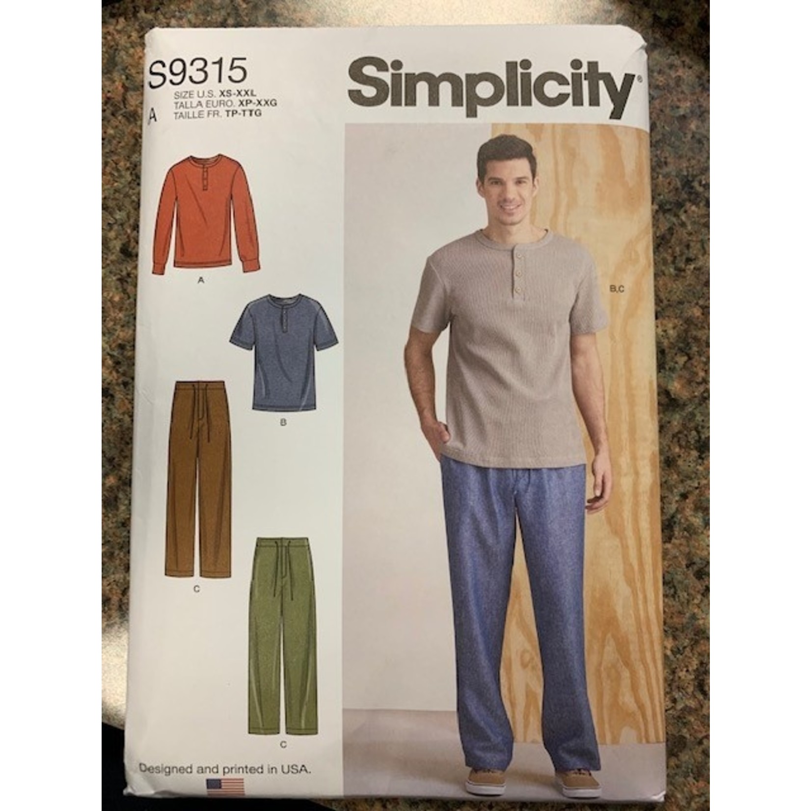 Simplicity Pants, Shirt, Men, XS-XXL, # 9315