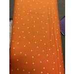 Riley Blake Fabric, Ombre, Orange Glow, Gem Stones, 100% Cotton, 44"
