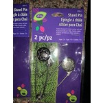 Loran Shawl Pin,  2Pk.