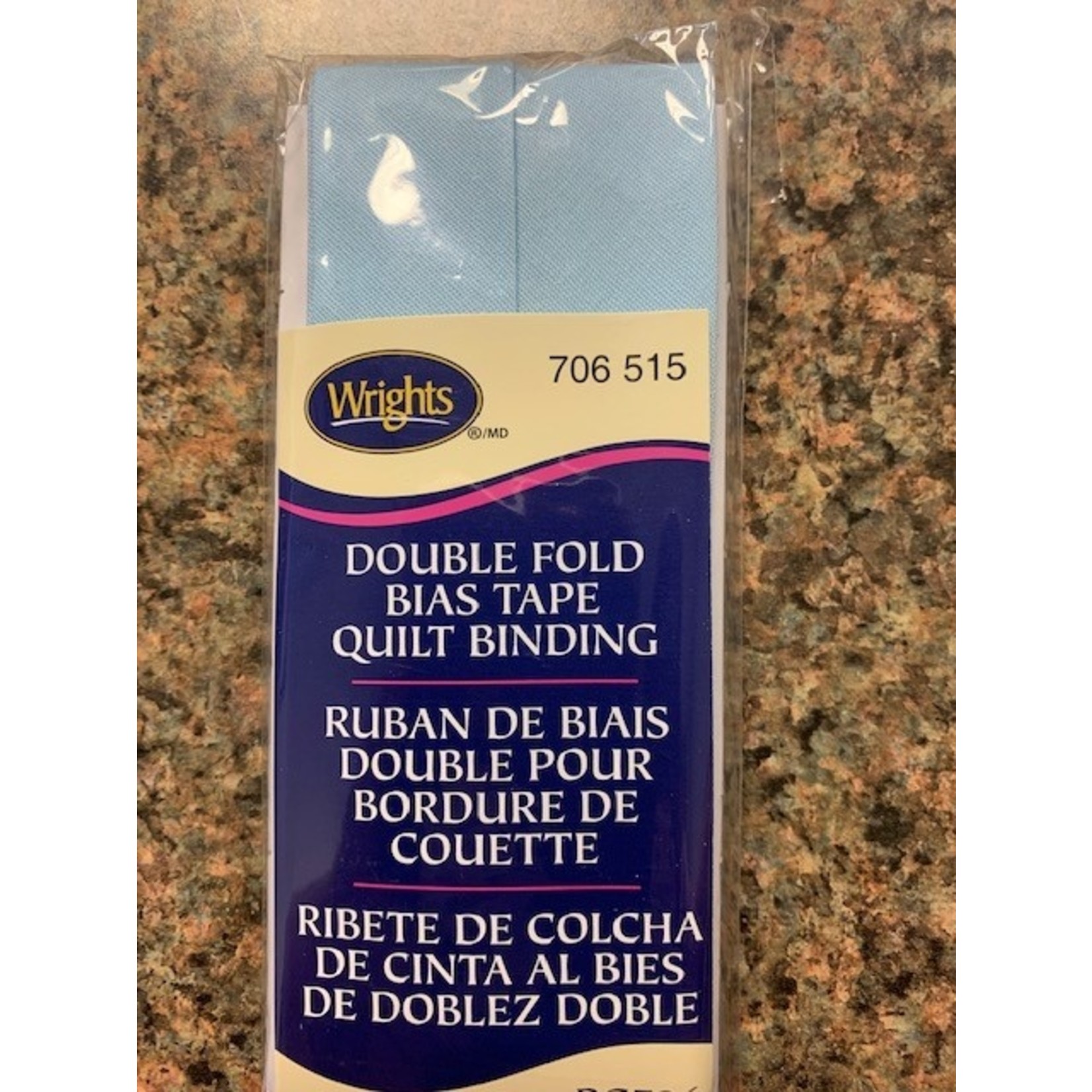 Wrights DOUBLE FOLD BINDING, 3 yd, .875" wide