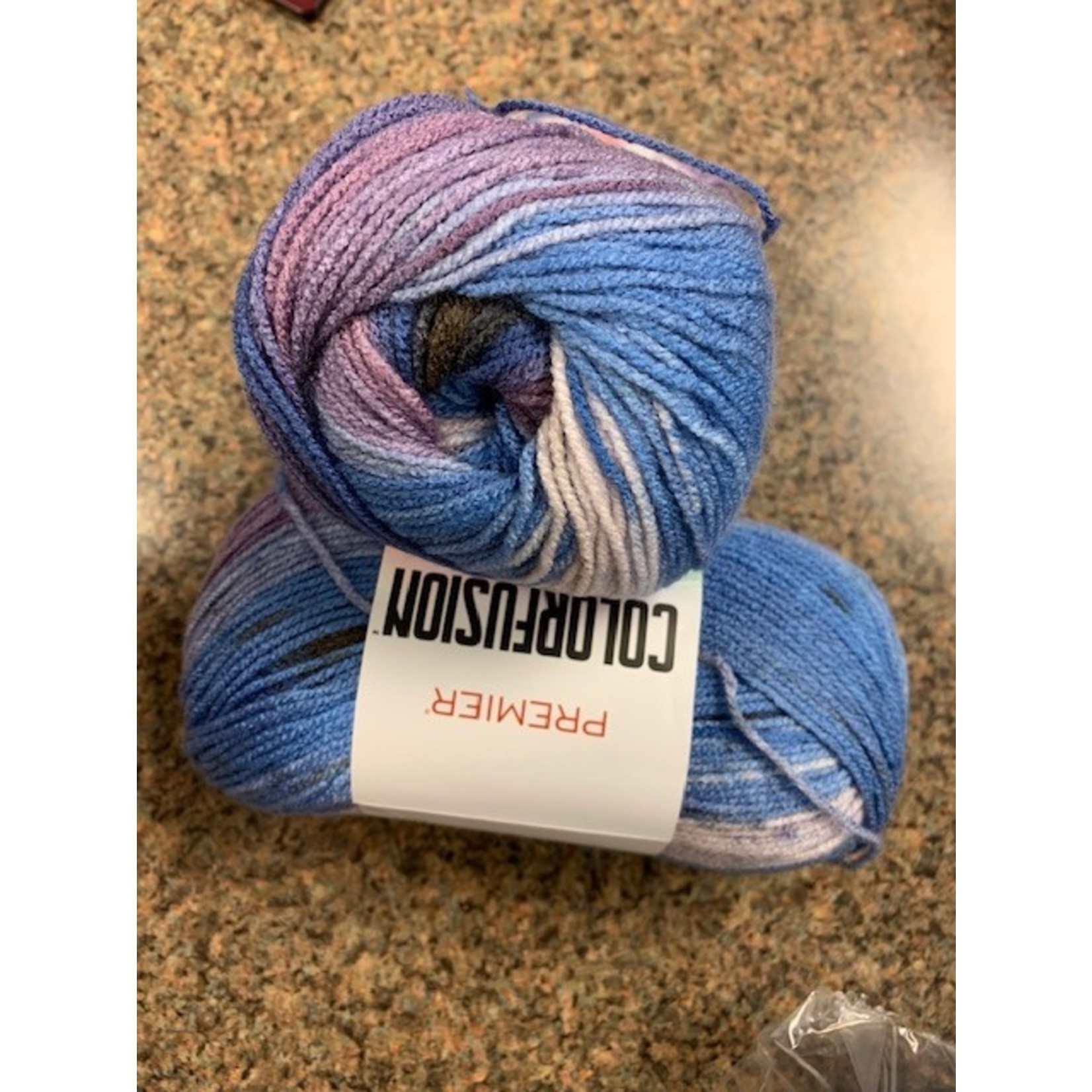 Premier Yarn,  Colorfusion, # 3, Cotton Candy, 325 yds