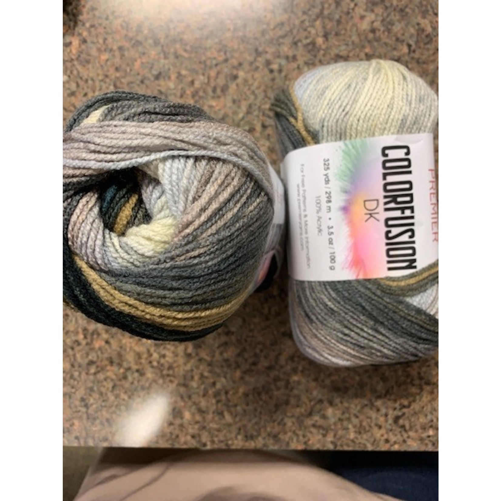 Premier Yarn, Colorfusion, Morning Coffee, # 3, 325 yds