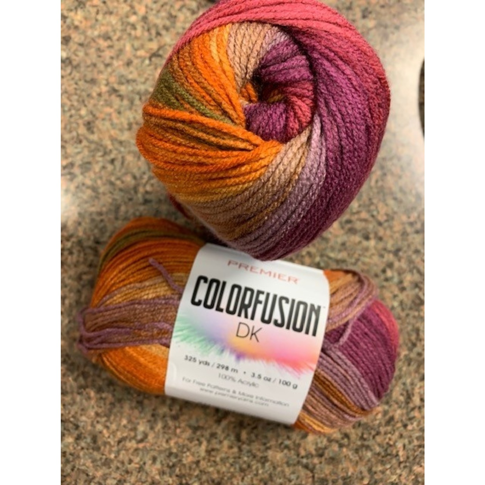 Premier Home Yarn, Colorfusion, # 3, 325 yds, Autumn Sky
