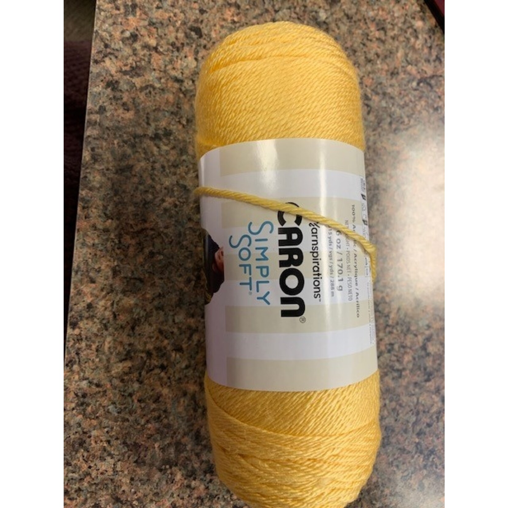 Caron Yarn, Sunshine, Acrylic, #4 medium, 315 yds.
