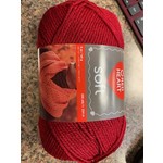 Red Heart Yarn, Wine, $ 4 Medium, Acrylic, 256 yds