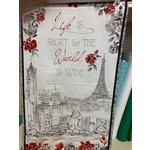 Wilmington Prints Fabric, Panel, 100% Cotton, "Travel The World"