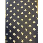 MDG- Marshall Dry Goods Fabric, Patriotic, 100% Cotton,  45", White Starts on Navy