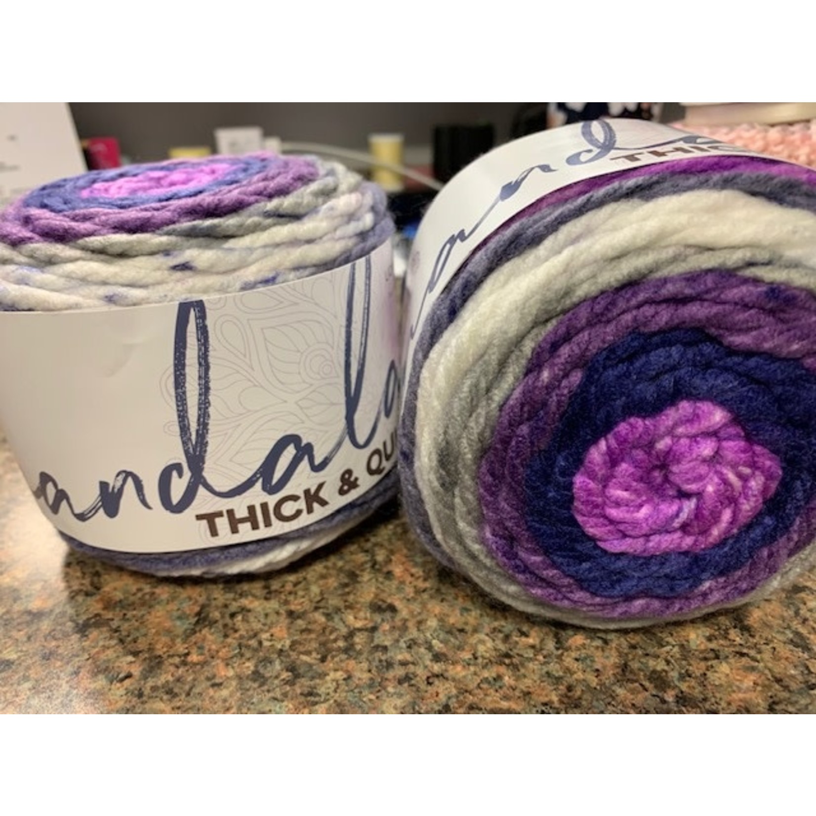 Lion Brand Yarn, Mandala Thick & Quick, #6 Chunky, Tentacule