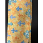 Quilting Treasures Fabric, 100% Quilters Cotton, Crosses,  Coordinates w/ "I'll Be A Sunbeam" panel