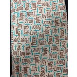 Quilting Treasures Fabric, 100% Quilters Cotton, " Instruments of Peace"