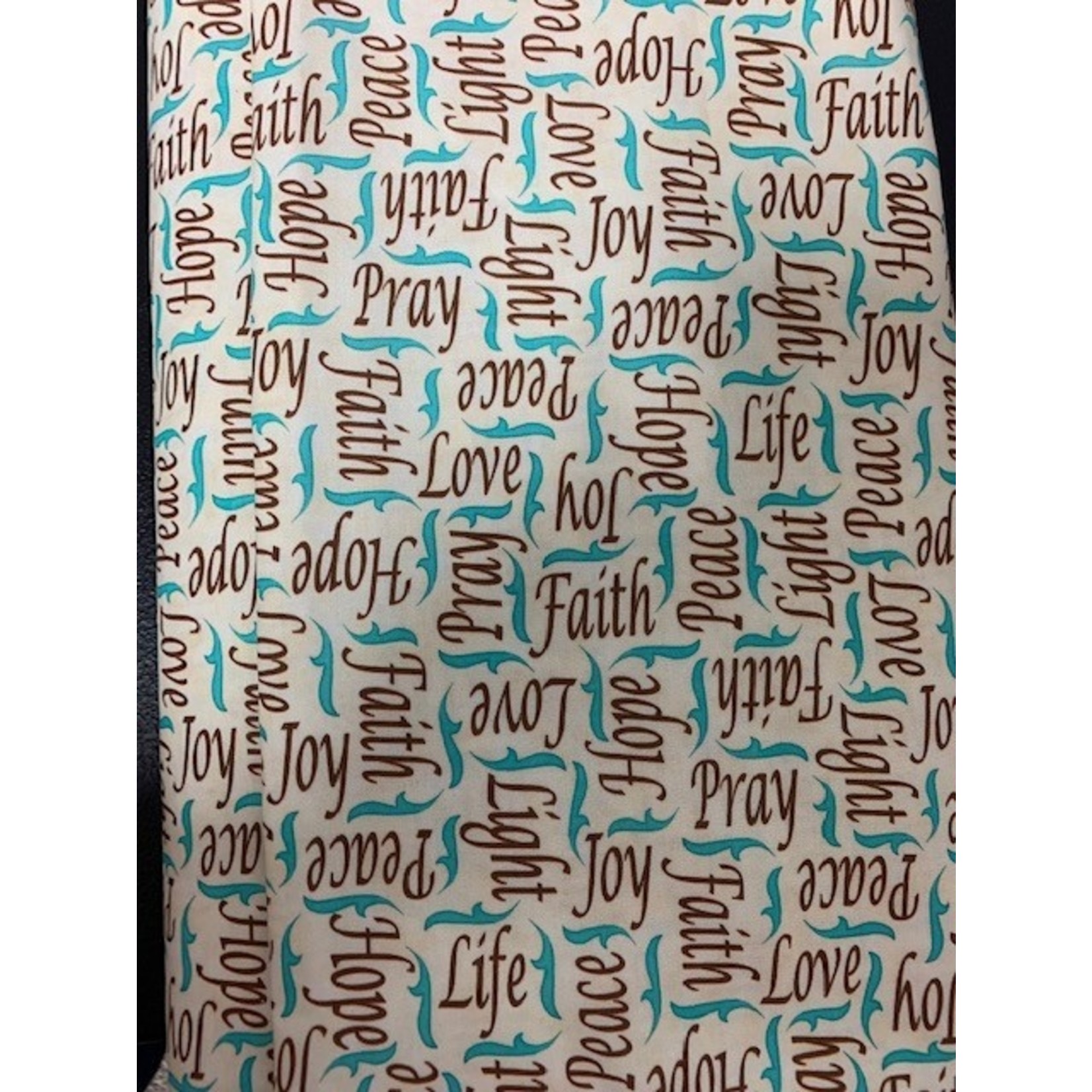 Quilting Treasures Fabric, 100% Quilters Cotton, " Instruments of Peace"