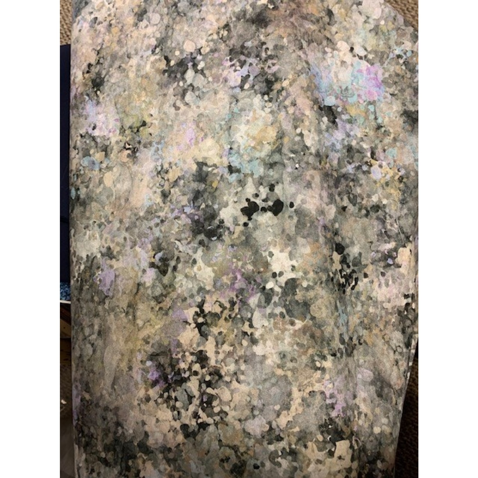 Quilting Treasures Fabric, "Origins", Gray, 43/44', 100% Cotton