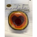 Lion Brand Yarn, Mandala Craft Cake, # 3, 88 yrds, Fall Leaves"