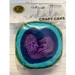 Lion Brand Yarn, Mandala Craft Cake, 88 yrds, # 3, "Under The Sea"