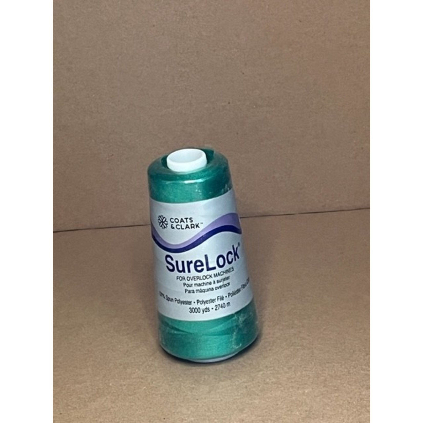 Coats & Clark- Serger Thread, Serger,  Emerald, 3000 Yd Cone
