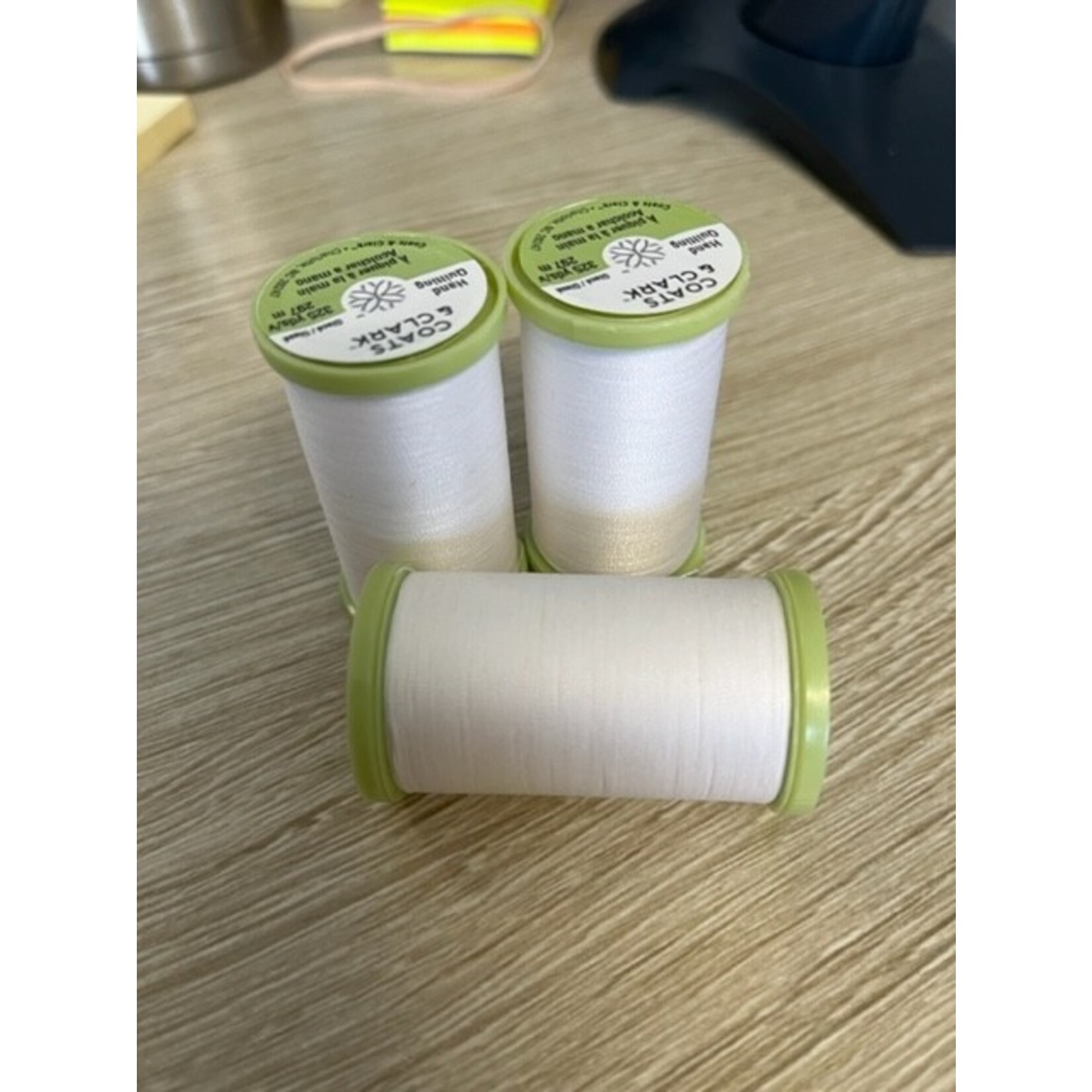 Coats and Clark Thread, Hand Quilting, 325 Yd Spool, White