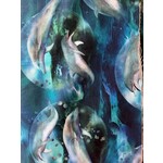 Quilting Treasures Fabric, Dazzling Dolphins, 44 In., 100% Cotton