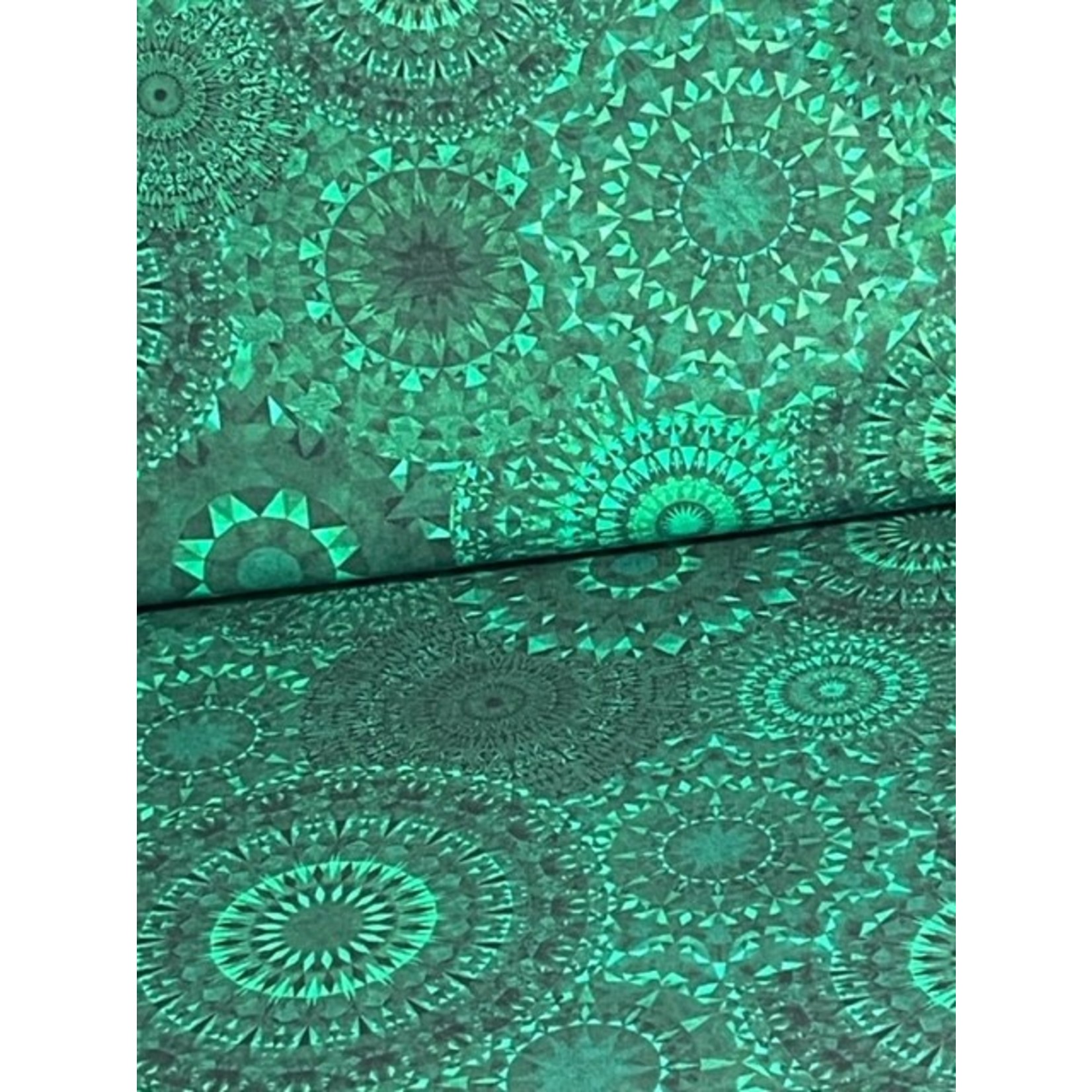 Quilting Treasures Fabric,  Green Ombre, Quilting, Apparel, 100% Cotton, 44 in