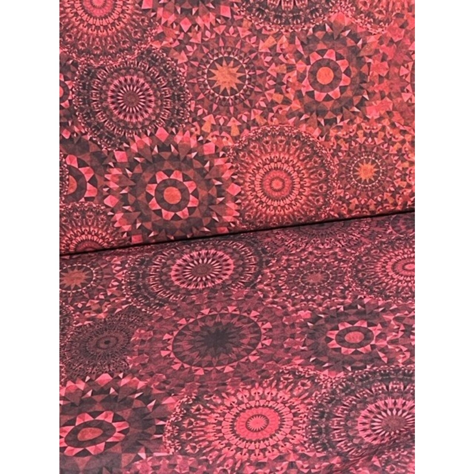 Quilting Treasures Fabric, Quilting, Red Ombre, 100% Cotton, Apparel, 44 in